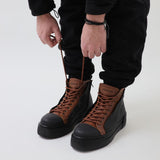 Elegant Casual Boots for Men by Apollo Moda | Zaro Earthy Contrast