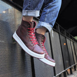 Casual Boots for Men by Apollo | Kith in Bordeaux Brilliance