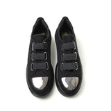 Slip-On Sneakers with Metal Toe for Men by Apollo | Luiz in Midnight Majesty