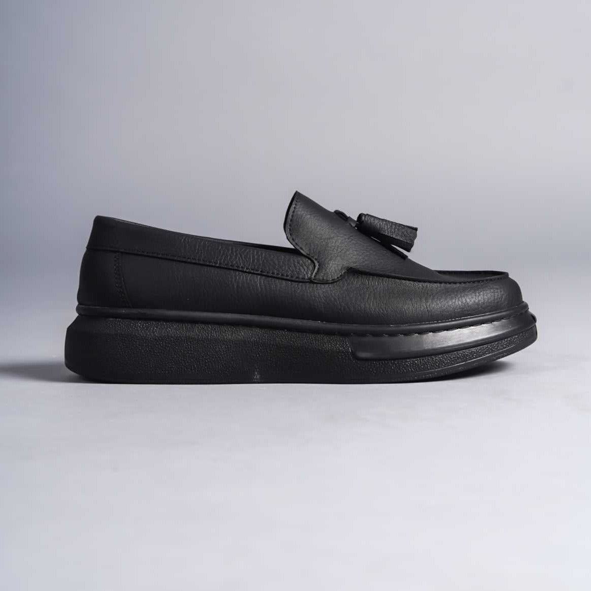 Men's Classic Fashionable Loafers by Apollo Moda | Paris Midnight Elegance